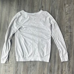 Lululemon White Swiftly Tech Long Sleeve Tee